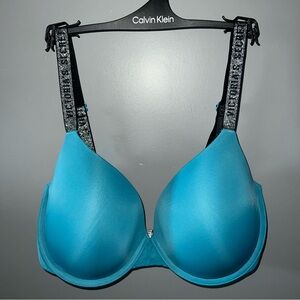 Victoria's Secret Blue T-Shirt Bra